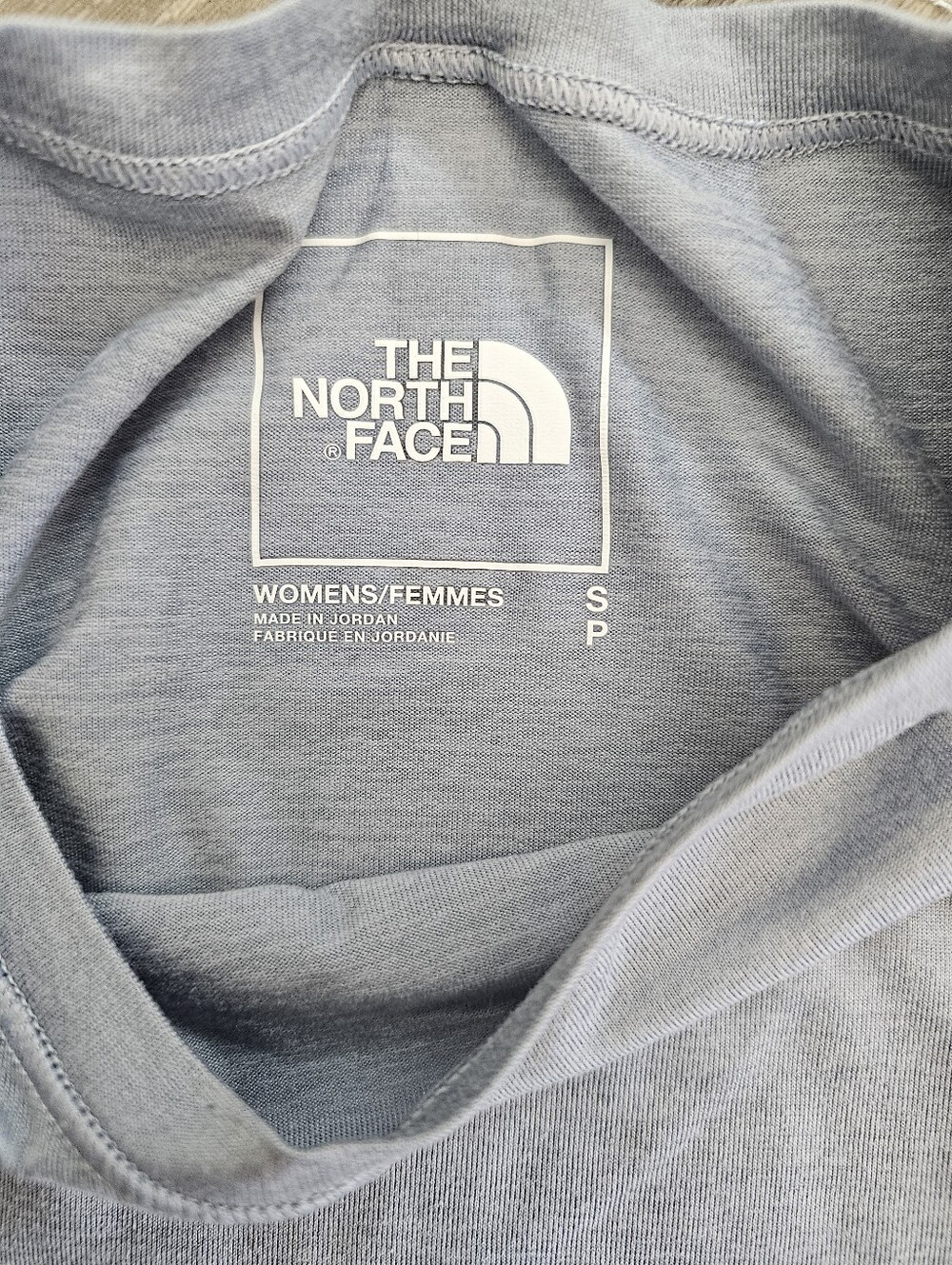 North Face Jaida Short-Sleeve Tee Frost Grey Small - Picture 4 of 5